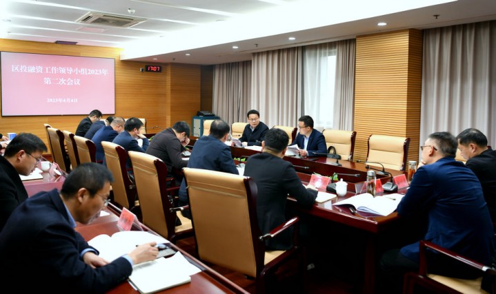 宿城召开区投融资工作领导小组2023年第二次会议