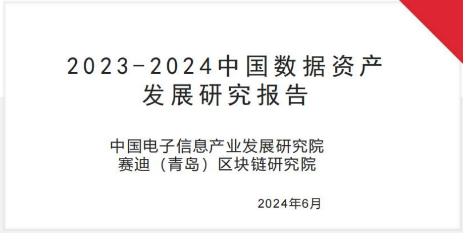《2023-2024中国数据资产发展研究报告》